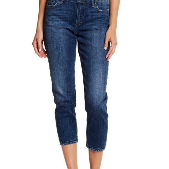 Bandolino Women's Ankle & Cropped Jeans - Blue Size 8 - Picture 1 of 8